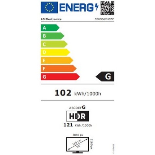 TV UHD LG 55UM662H SMART